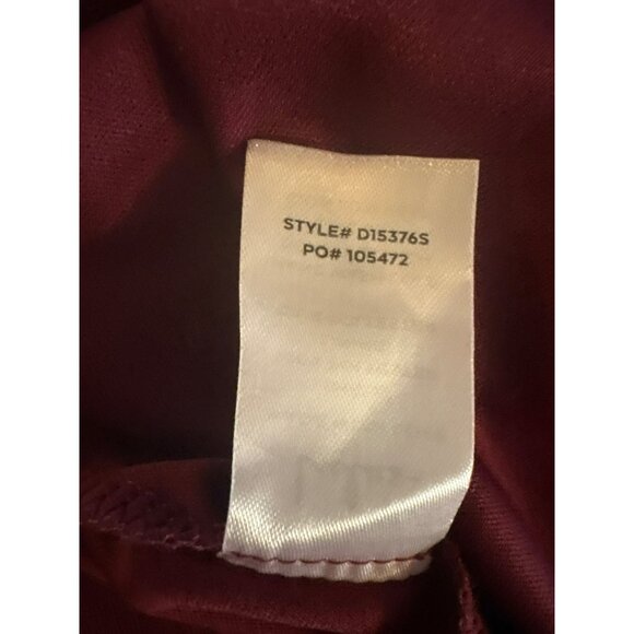 Lulus Burgundy Forevermore Sleeveless Skater Dress Size S - Picture 8 of 8